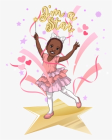 I M A Star - Happy Birthday Black Girl, HD Png Download, Transparent PNG