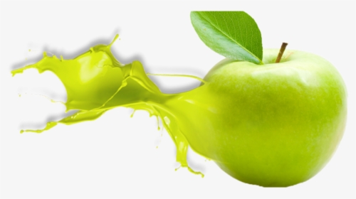 Green Apple Splash - Green Apple Splash Png, Transparent Png, Transparent PNG