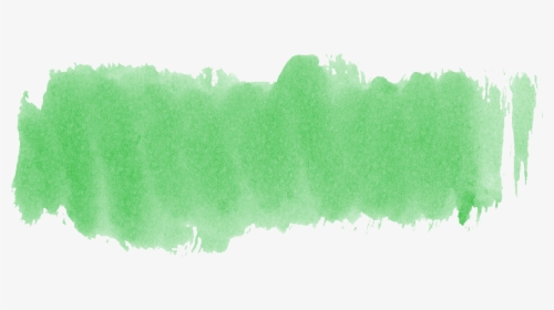 Number 5 Png Images Green - Watercolor Brush Stroke Png, Transparent Png, Transparent PNG