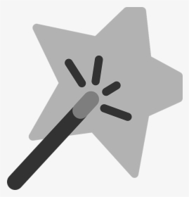 Effect, Wand, Filter, Trick, Magic, Star, Grey - Effect Images Icon Png, Transparent Png, Transparent PNG