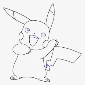 How To Draw Pikachu - Cartoon, HD Png Download, Transparent PNG