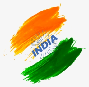 Natural-material - Indian Flag Brush Png, Transparent Png, Transparent PNG