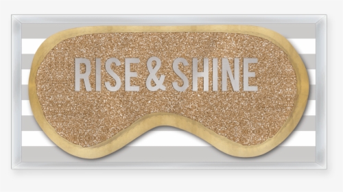 Rise & Shine Eye Mask - Glitter, HD Png Download, Transparent PNG