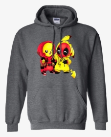 Pikachu Deadpool Hoodie - Hoodie, HD Png Download, Transparent PNG