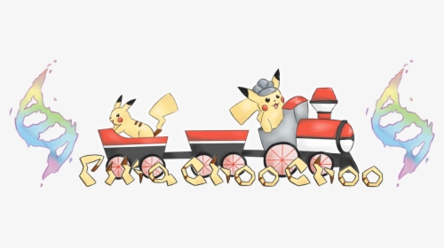 Pikachu On Train Transparent, HD Png Download, Transparent PNG