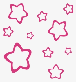 Pegatina Hello Kitty Estrellas Vinilo - Hello Kitty Fuchsia Png, Transparent Png, Transparent PNG