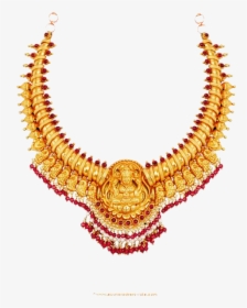 Gold Necklace Designs Png, Transparent Png, Transparent PNG