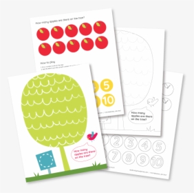 4 Printables Of The Counting Game To Learn Numbers - Circle, HD Png Download, Transparent PNG