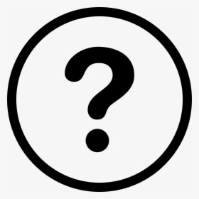 Question Sign In Circles - Information Clipart Black And White, HD Png Download, Transparent PNG