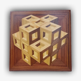 080 Cube Of Incavated Cubes - Picture Frame, HD Png Download, Transparent PNG