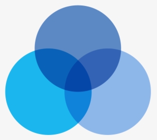 3 Circles Png - 3 Blue Circles Logo, Transparent Png, Transparent PNG