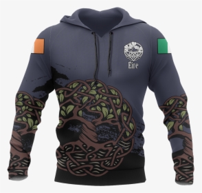 Celtic Tree Of Life Hoodie Purple Version Z2 - South Africa Hoodie, HD Png Download, Transparent PNG