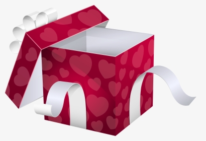 Open Pink Gift Box Png Clipart Image - Open Gift Box Transparent, Png Download, Transparent PNG