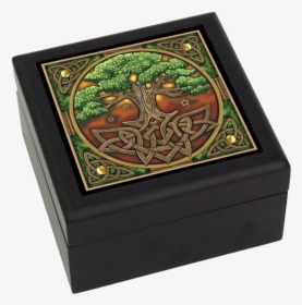 Celtic Tree Of Life Tile Box - Tree Of Life, HD Png Download, Transparent PNG
