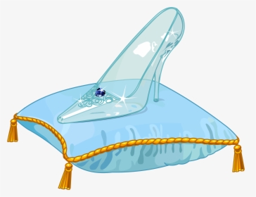 Cinderella Glass Slipper Png Vector Clipart Image - Cinderella Glass Slipper Clipart, Transparent Png, Transparent PNG