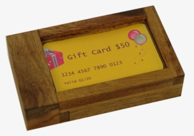 Gift Card Holder Puzzle Box, HD Png Download, Transparent PNG