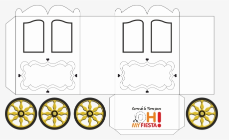 Princess Carriage Shaped Box - Circle, HD Png Download, Transparent PNG
