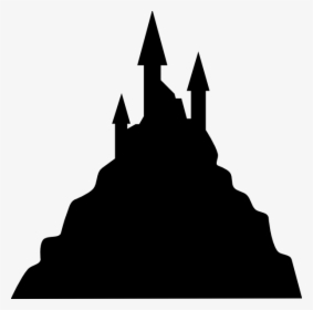 Cinderella Carriage Silhouette Png - Scary Castle Silhouette, Transparent Png, Transparent PNG