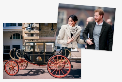 The Scottish State Coach Which Will Be Used In The - Prince Harry And Meghan Wedding Carriage, HD Png Download, Transparent PNG