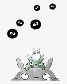 Transparent Totoro Png - Soot Sprites Png, Png Download, Transparent PNG