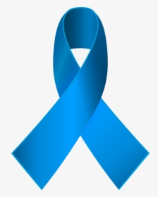 Blue Awareness Ribbon Png Clip Art - Transparent Background Aids Ribbon, Png Download, Transparent PNG