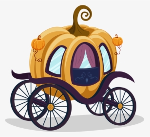 Cinderella Carriage Pumpkin Cartoon Clip Art - Cinderella Pumpkin Carriage Png, Transparent Png, Transparent PNG