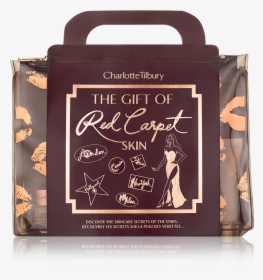 The Gift Of Red Carpet Skin Travel Kit Open Bag - Charlotte Tilbury Gift Of Red Carpet Skin, HD Png Download, Transparent PNG