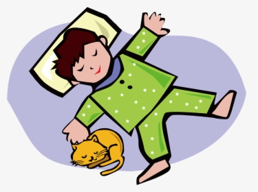 Child Sleep Clip Art - Kids Sleeping Animated, HD Png Download, Transparent PNG