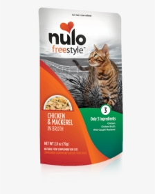 Freestyle Chicken & Mackerel In Broth Recipe   Data - Nulo Freestyle Dog Wet, HD Png Download, Transparent PNG