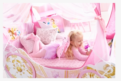 Clip Art Cinderella Coach Beds - Disney Princess Carriage Bed Set Australia, HD Png Download, Transparent PNG