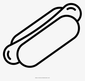 Hot Dog Para Dibujar, HD Png Download, Transparent PNG