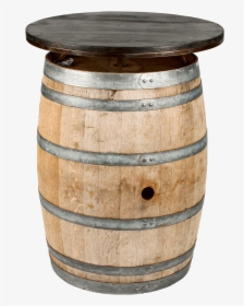 Wine Barrel Oak Png, Transparent Png, Transparent PNG