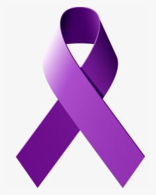 Purple Awareness Ribbon Png, Transparent Png, Transparent PNG