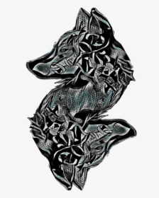 #originalart #celticknot #wolf #engraving #metal #symbol - German Shepherd Dog, HD Png Download, Transparent PNG