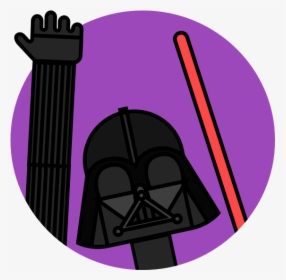 Lord Vador Icon Vector Illust Vador Darth Vador Starwars - Dark Vader Icon, HD Png Download, Transparent PNG
