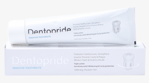 Dentopride Sensitive Toothpaste - Label, HD Png Download, Transparent PNG