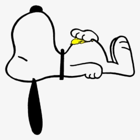 Snoopy Sleeping Png Snoopy Sleeping Clip Art- - Snoopy Deitado Png, Transparent Png, Transparent PNG