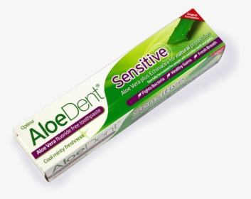 Optima Aloedent Sensitive Toothpaste 100ml Tube In - Chewing Gum, HD Png Download, Transparent PNG