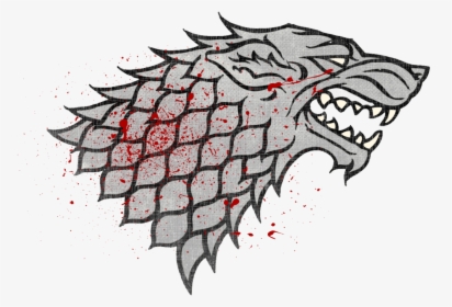 Winter Is Coming Png - Game Of Thrones Wolf Vector, Transparent Png, Transparent PNG