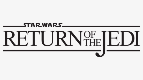 Return Of The Jedi Logo Png - Return Of The Jedi, Transparent Png, Transparent PNG