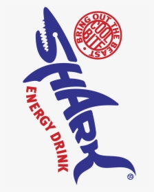 Shark Logo Png Transparent - Shark Energy Drink, Png Download, Transparent PNG