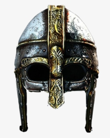 #viking #helmet #mask #hat #cap - Viking Wearing Helmet, HD Png Download, Transparent PNG