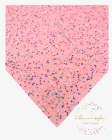 Pink Confetti- Fine Glitter Canvas - Art, HD Png Download, Transparent PNG