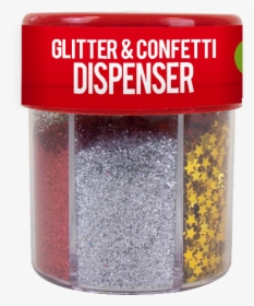Glitter & Confetti Dispenser With Pdq - Glitter, HD Png Download, Transparent PNG