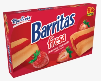 Barritas Fresa 8 Packs - Barritas Usa Marinela, HD Png Download, Transparent PNG