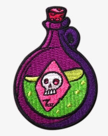 Round Potion Embroidered Patch By Seventh - Illustration, HD Png Download, Transparent PNG
