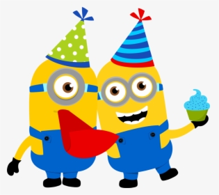Transparent Minions Clipart Black And White - Minion Party Clip Art, HD Png Download, Transparent PNG