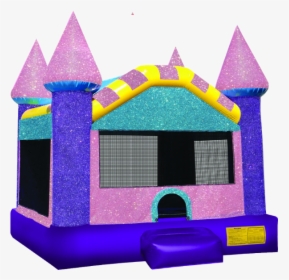 Dazzling Castle Bounce House - Unicorn Bounce House Nj, HD Png Download, Transparent PNG