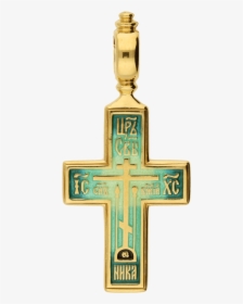 Russian Orthodox Old Believers Silver Enameled Cross - Cross, HD Png Download, Transparent PNG