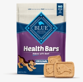 Blue Health Bars With Real Beef Dog Treats - Blue Buffalo Dog Treats Health Bars, HD Png Download, Transparent PNG